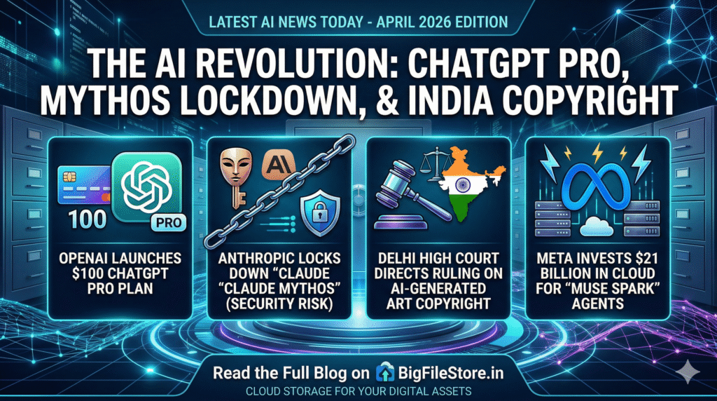 Managing AI-generated data in 2026."